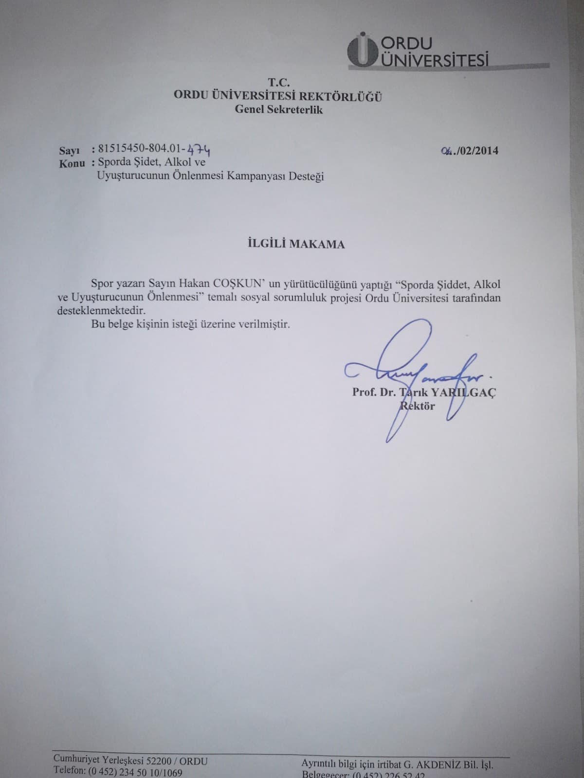 Ordu University