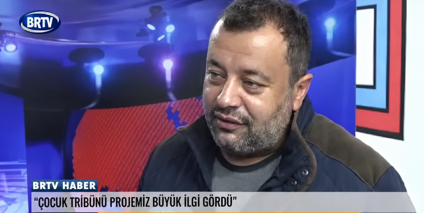 Mr. Hakan Coşkun on BRTV screens after the 2022 Qatar World Cup.